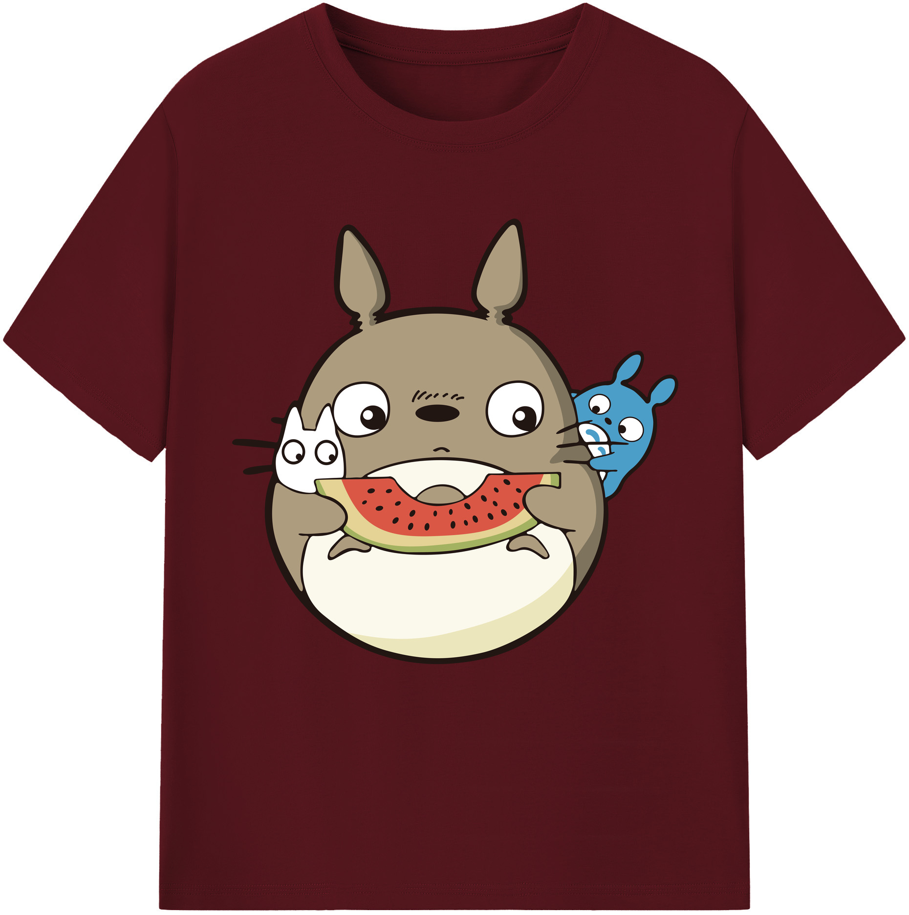 （画像用） となりのトトロ 草壁メイ 草壁サツキ My Neighbor Totoro Satsuki Kusakabe Mei Kusakabe 綿100％半袖Tシャツ（フロントプリント）